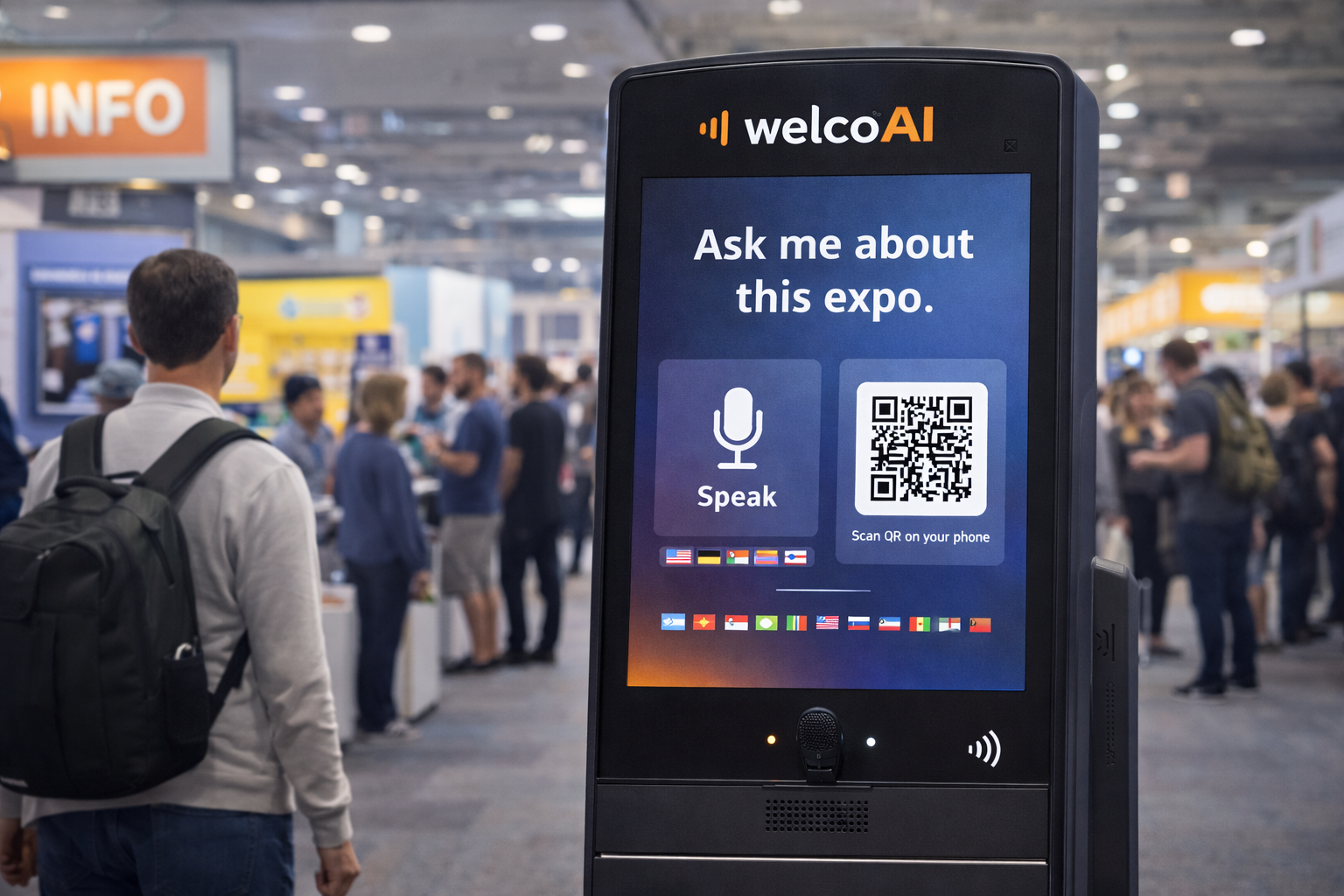 Expo / Fair kiosk (placeholder)